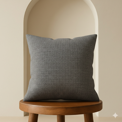 grey cushion